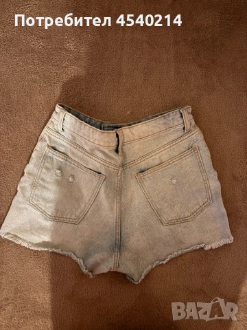 Дънкови къси панталони, снимка 2 - Къси панталони и бермуди - 53213206