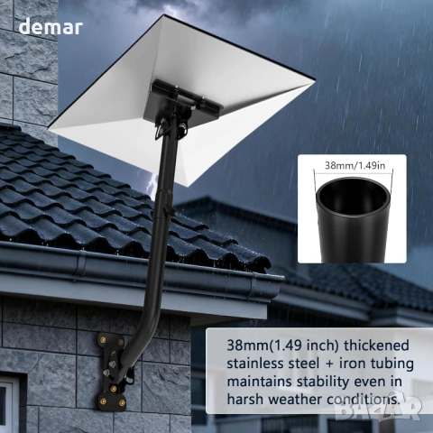 Комплект за монтаж на Starlink Gen 3, регулируем на 360° стенен монтаж, снимка 7 - Друга електроника - 53411689