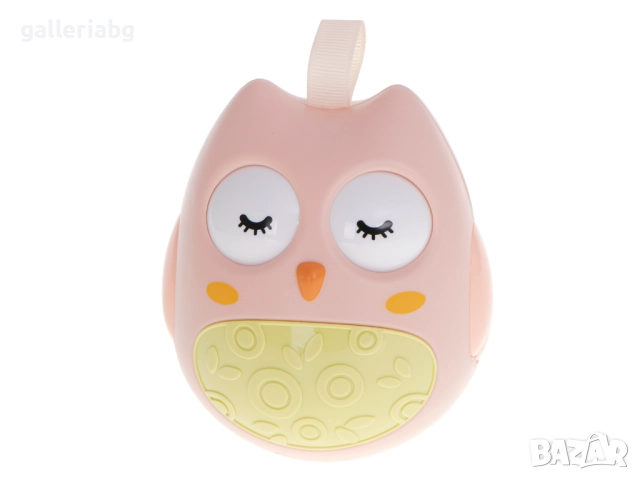 Играчка бухалче за бебе – сензорна дрънкалка Roly-Poly, снимка 2 - Дрънкалки и чесалки - 51693868