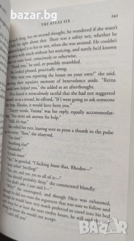 🕮 The Atlas Six – почти ново състояние, прочетена само веднъж! На английски език/Books in English, снимка 3 - Художествена литература - 52512723
