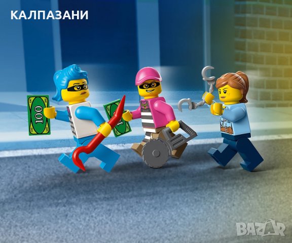 LEGO® City Police 60314 - Полицейско преследване с камион за сладолед, снимка 4 - Конструктори - 38925774