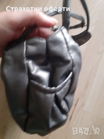 Сребриста официална малка чантичка, снимка 3 - Чанти - 35726073