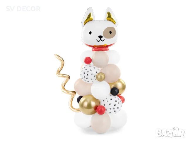 Комплект Букет от Балони - Кученце (83x155см)