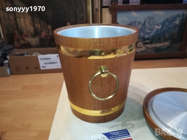 ЛЕДАРКА-ШАМПАНИЕРА С КАПАК ОТ ФРАНЦИЯ 2403241024LNWC, снимка 12 - Антикварни и старинни предмети - 44920590