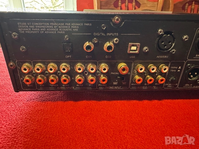 Advance acoustic mpp-506, снимка 10 - Ресийвъри, усилватели, смесителни пултове - 53503618