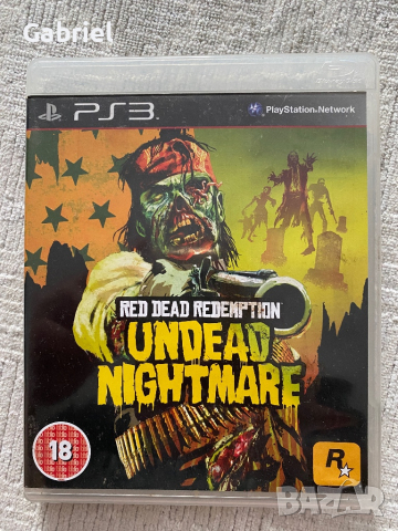 Red Dead Redemption Undead Nightmare PS3, снимка 1 - Игри за PlayStation - 44601773