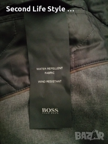 Hugo Boss оригинално мъжко водоустойчиво яке палто р-р XXL (EU 54), снимка 11 - Палта - 53727318
