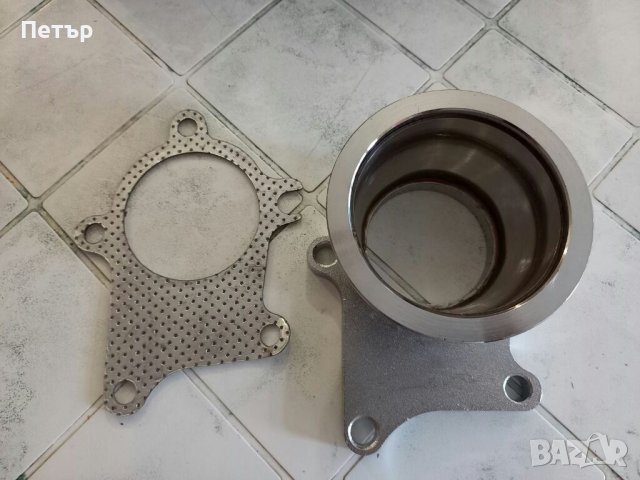 Даунпайп фланец с гарнитура, за турбо,Т3Т4, Т04Е, неръждавейка, нов, T3T4, T04E, снимка 4 - Части - 38251168