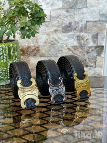 колани от естествена кожа в кутия  gucci ysl saint laurent celine, снимка 15 - Колани - 50776382