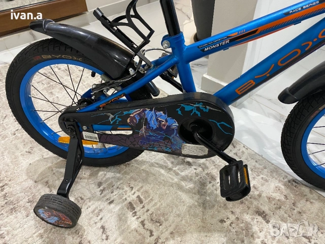 Детско колело 16” Monster, снимка 5 - Велосипеди - 53649332