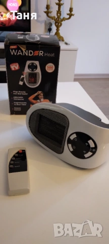 Вентилаторна печка за контакт