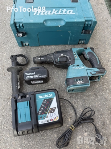 Makita DHR 243 безчетков перфоратор, снимка 2 - Перфоратори - 56041425
