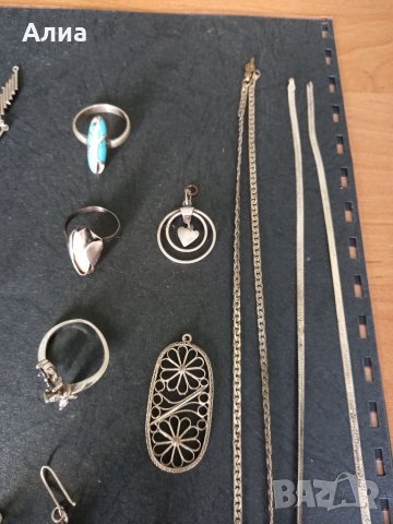 Сребърни бижута, снимка 6 - Бижутерийни комплекти - 33683470
