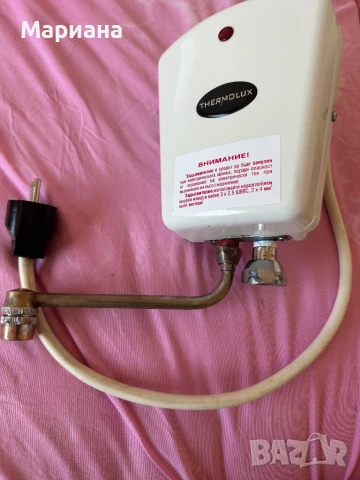 Български проточен бойлер 4kw, работещ, почти неизползван, снимка 4 - Бойлери - 51309695