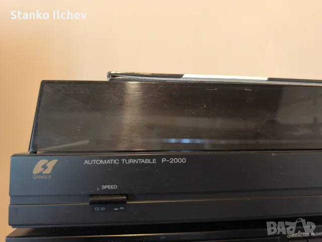 Грамофон Sansui p-2000, снимка 2 - Грамофони - 56082275