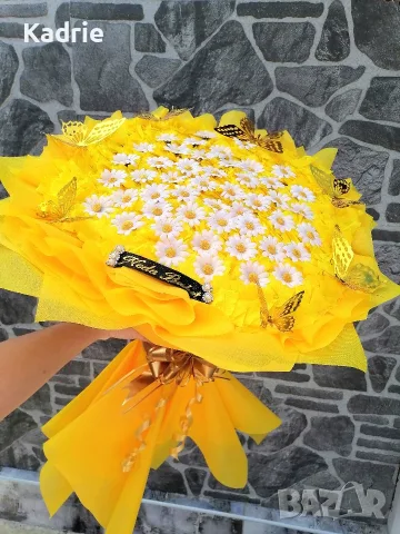 вечен букет от 51🌼, снимка 3 - Романтични подаръци - 56015001