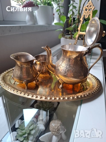 Винтидж комплект , снимка 5 - Антикварни и старинни предмети - 53678554