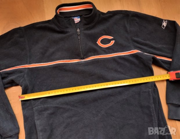 NFL Chicago Bears / Reebok - горнище  полар ръст 152см , снимка 7 - Детски анцузи и суичери - 39478875