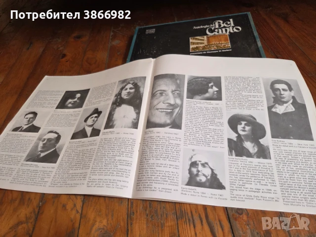 (Balkan Ton) 5 Стари Грамофонни Плочи:(Analogia de Belcanto), снимка 5 - Грамофонни плочи - 51136837