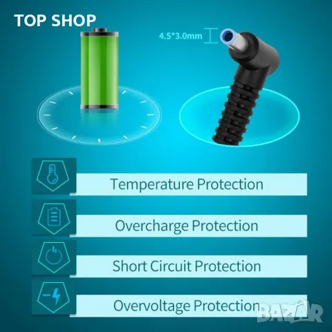 120 W зарядно устройство за HP, 5TW10UT, 5TW10AA, 5TW13AA, 710415-001, L41856-001, снимка 2 - Друга електроника - 49566653