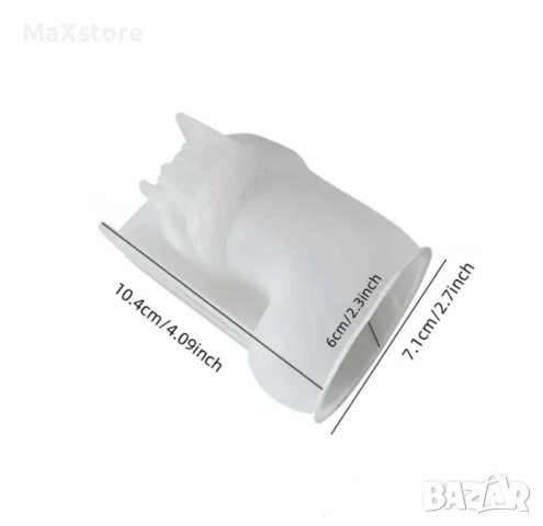 3D Голям коледен ботуш с подаръци Силиконов молд форма за свещи гипс сапун смола , снимка 3 - Форми - 52094621