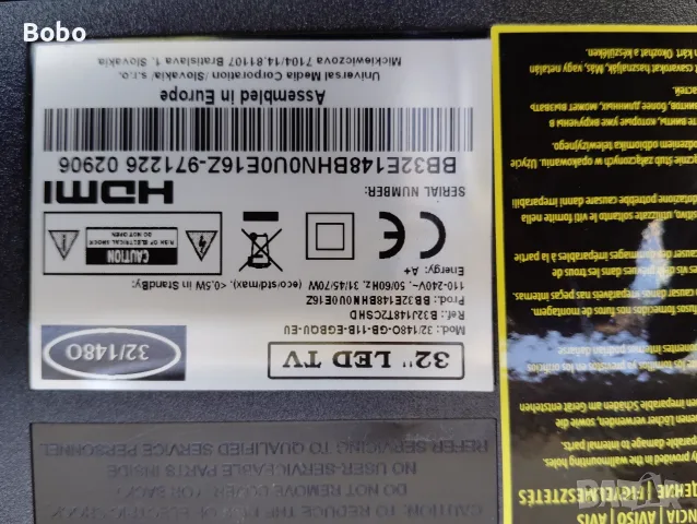 Main board TP.MS3463.PB711, снимка 3 - Части и Платки - 56314205