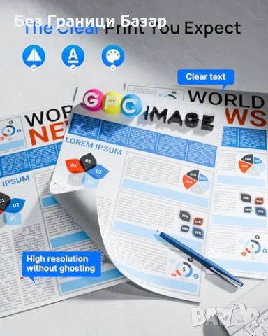 Нови 937e 937XL мастилени касети за HP OfficeJet Pro 9720e 9730e 4 броя, снимка 4 - Други стоки за дома - 53691386