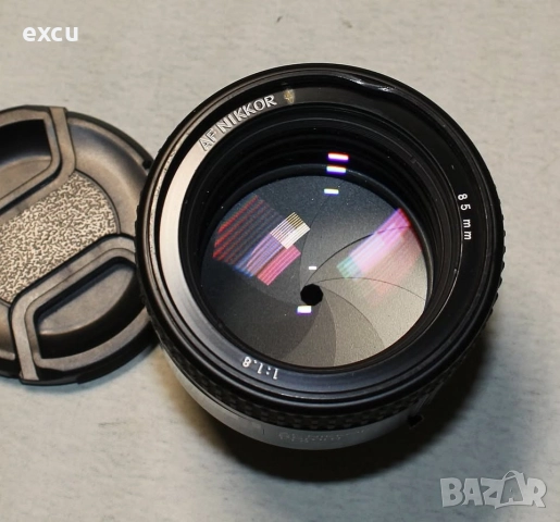 Обектив Nikkor AF 85 F1.8, снимка 3 - Обективи и филтри - 51923804