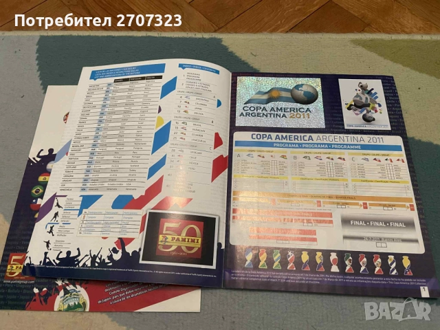 Албум Панини Копа Америка 2011 - изцяло попълнен + ъпдейт, снимка 6 - Списания и комикси - 51473987