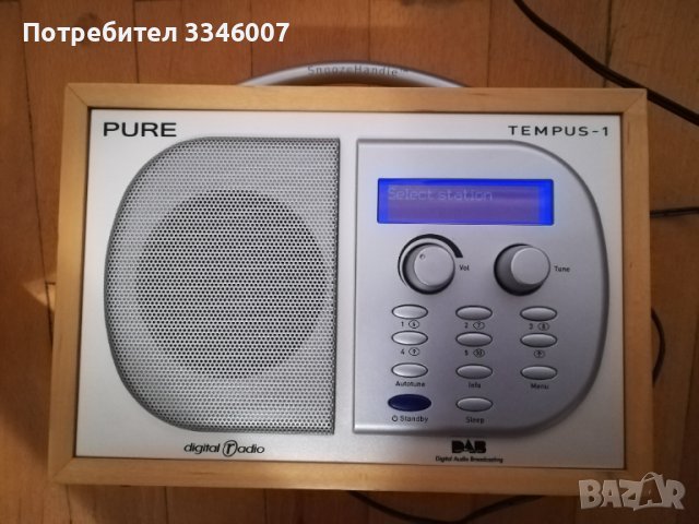 Дигитално радио Pure Tempus-1 DAB Radio, снимка 7 - Аудиосистеми - 44603374