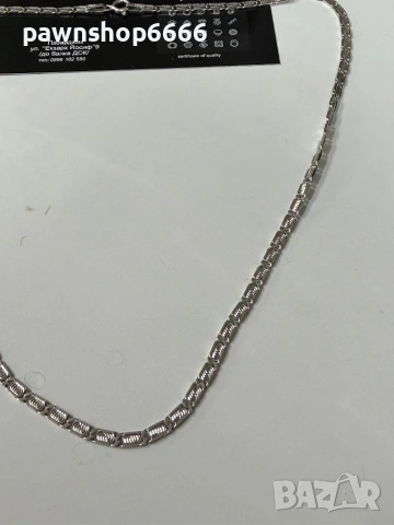 Сребърен синджир- проба 925 , 8,05 гр, снимка 6 - Колиета, медальони, синджири - 53813647