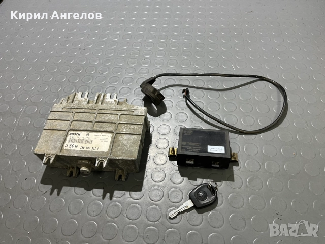 Компютър с ключ и имобилайзер за VW Golf 1.8 Mi (90 к.с.)