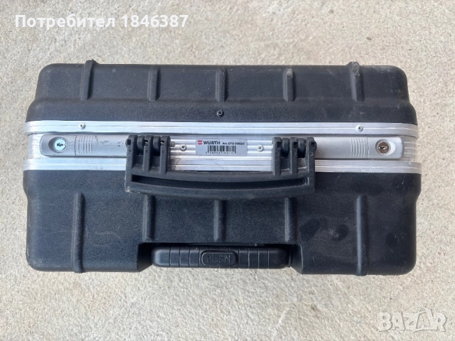 Голям електричарски куфар с колела Wurth Germany, снимка 4 - Други инструменти - 51476196