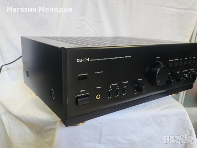 Усилвател DENON PMA-925R Две по 80 вата на 8 ома. В отлично техническо и визуално състояние., снимка 8 - Ресийвъри, усилватели, смесителни пултове - 52209964