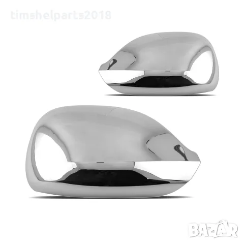 Капачка за огледало хромирана за VW Amorok 2010-2016, T5 2009-2015, T6 2015-2020-2броя