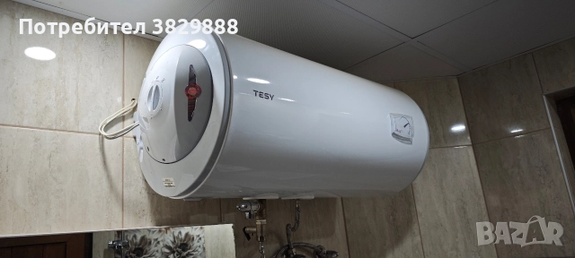 Като нов! Бойлер Елдом Eldom, 80л, против варовик, вертикален, снимка 5 - Бойлери - 52949174