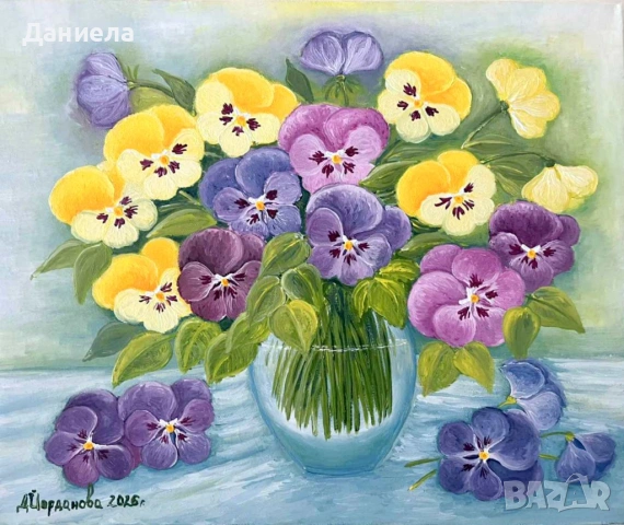 Авторски картини с маслени бои. 20%та отстъпка на всички картини, снимка 3 - Картини - 35084588