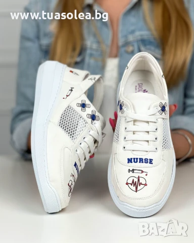 Дамски работни маратонки с олекотена подметка | Марка Tuasolea, снимка 1