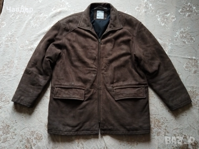 Мъжко кожено яке COMMANDER - размер XL/XXL, снимка 2 - Якета - 52962389