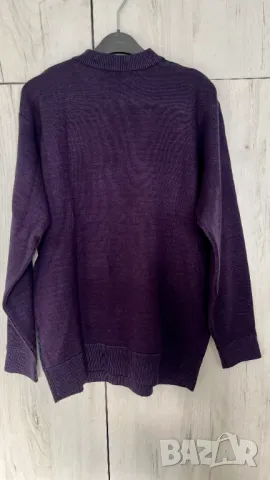 Елегантна мъжка блуза с десен (чисто нова), снимка 4 - Блузи с дълъг ръкав и пуловери - 48871629