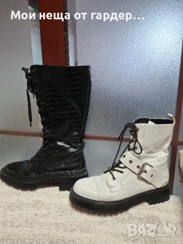 Боти стилни Zara р40 два броя заедно