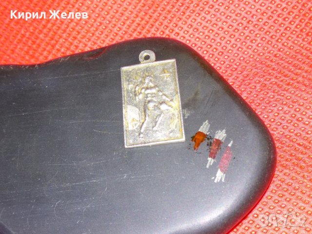 ЗОДИЯ ВОДОЛЕЙ СТАР СРЕБЪРЕН АСТРОЛОГИЧЕН МЕДОЛЬОН ВИСОКА ПРОБА СРЕБРО РЪЧНА ИЗРАБОТКА 43788, снимка 7 - Антикварни и старинни предмети - 44690611