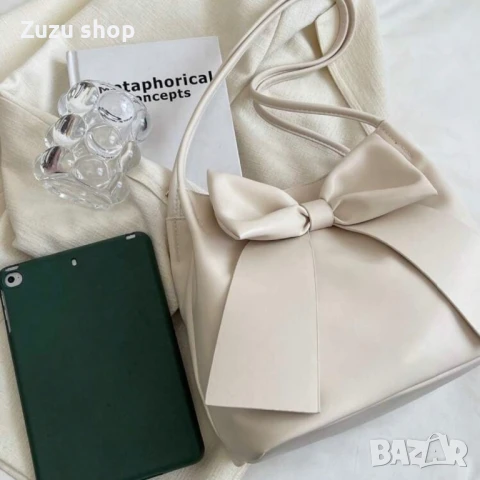 Дамска чанта с панделка, снимка 3 - Чанти - 51084540