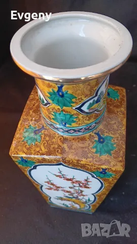 Антична керамична Японска ваза , снимка 8 - Вази - 49253708