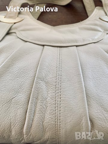 Стилна италианска чанта MADE IN FLORENCE естествена кожа, снимка 4 - Чанти - 39230137