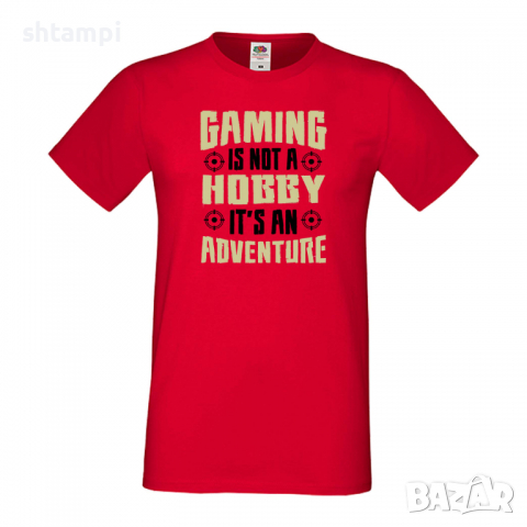Мъжка тениска Gaming Is Not A Hobby, снимка 2 - Тениски - 36193239