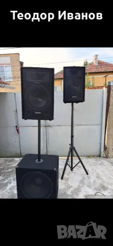 Мощни озвучителни системи Auna Pro / Auna Cube 1812 PA Set (Продават се заедно или поотделно), снимка 5 - Аудиосистеми - 56144183