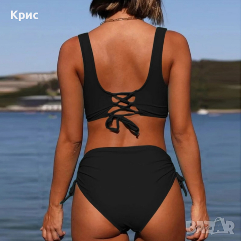 Бански костюм от две части, размер М, снимка 2 - Бански костюми - 44610699