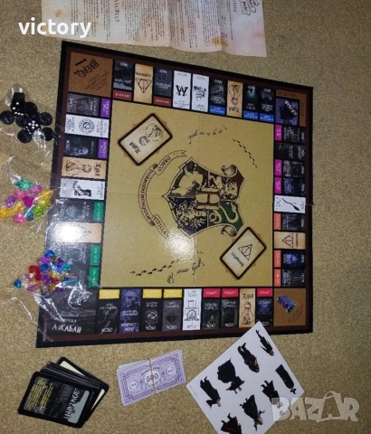 Монополи Хари Потър , снимка 4 - Игри и пъзели - 52718855