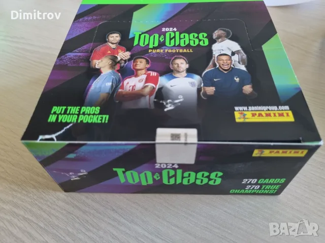 Panini Topps Class 2024 - 24 пакета, запечатана кутия.